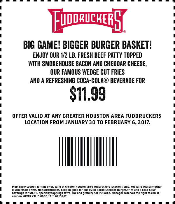 The Big Game | Fuddruckers®